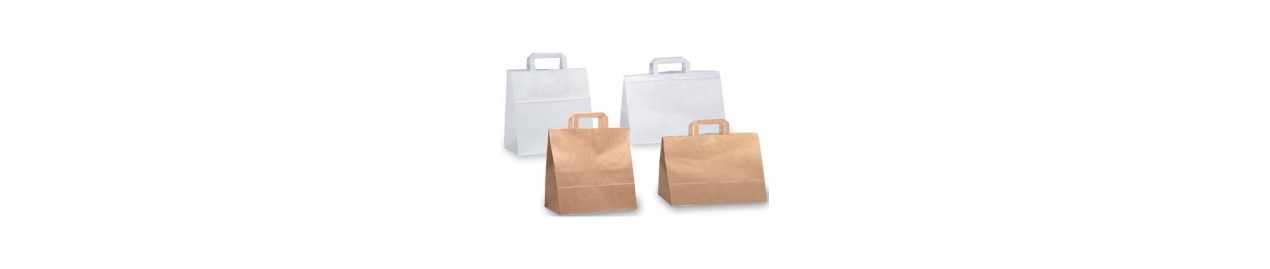 Bolsas de comida para llevar y panadería